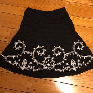 Flowy beautiful black skirt.